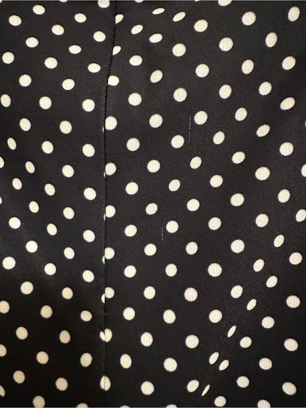 St. John Polka Dot Skirt Black And White 12 - Picture 4 of 7